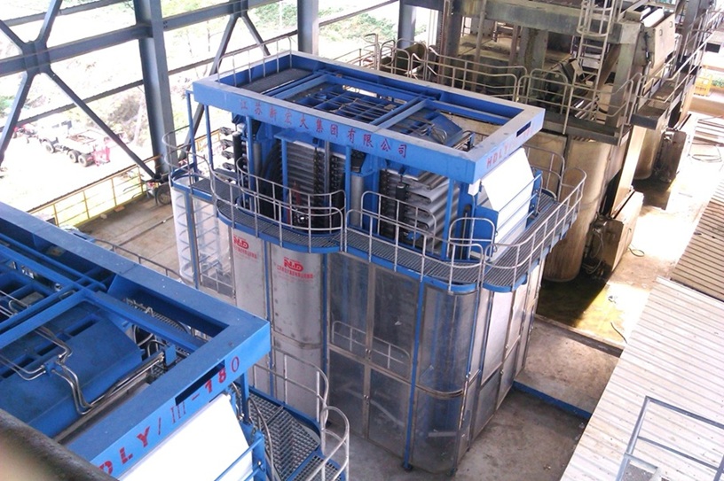 The Global Largest 180m2 Vertical Automatic Press Filters