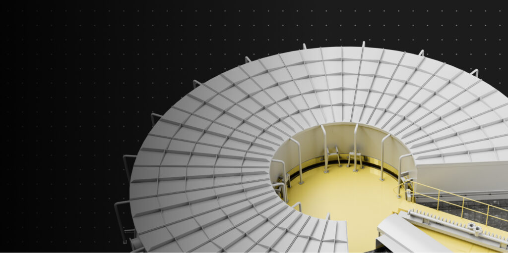 Air suction hood of rotary table vacuum filter