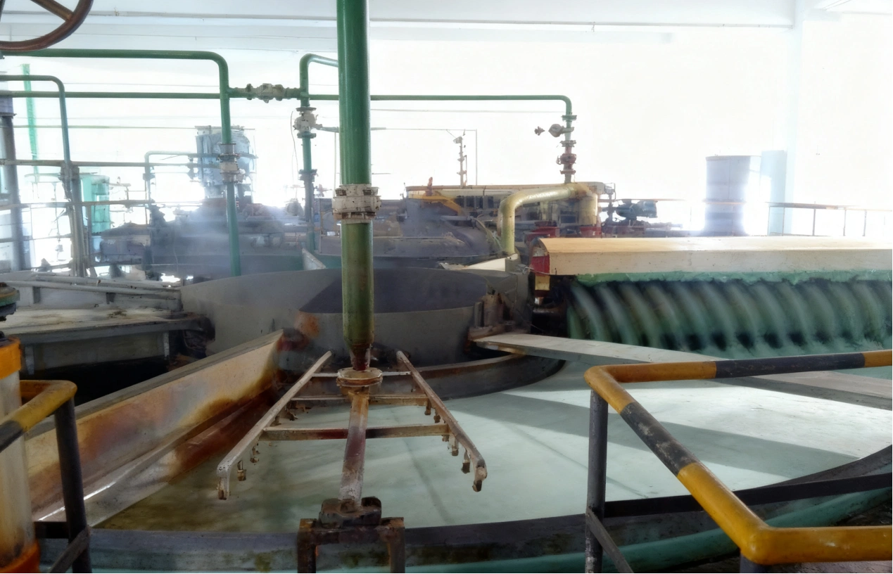 25m2 Pan Vacuum Filter for Xuzhou Titanium White