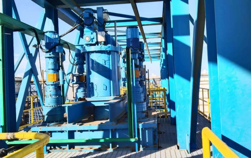 Industrial Thickener Drive System in Mineral Processing Plant