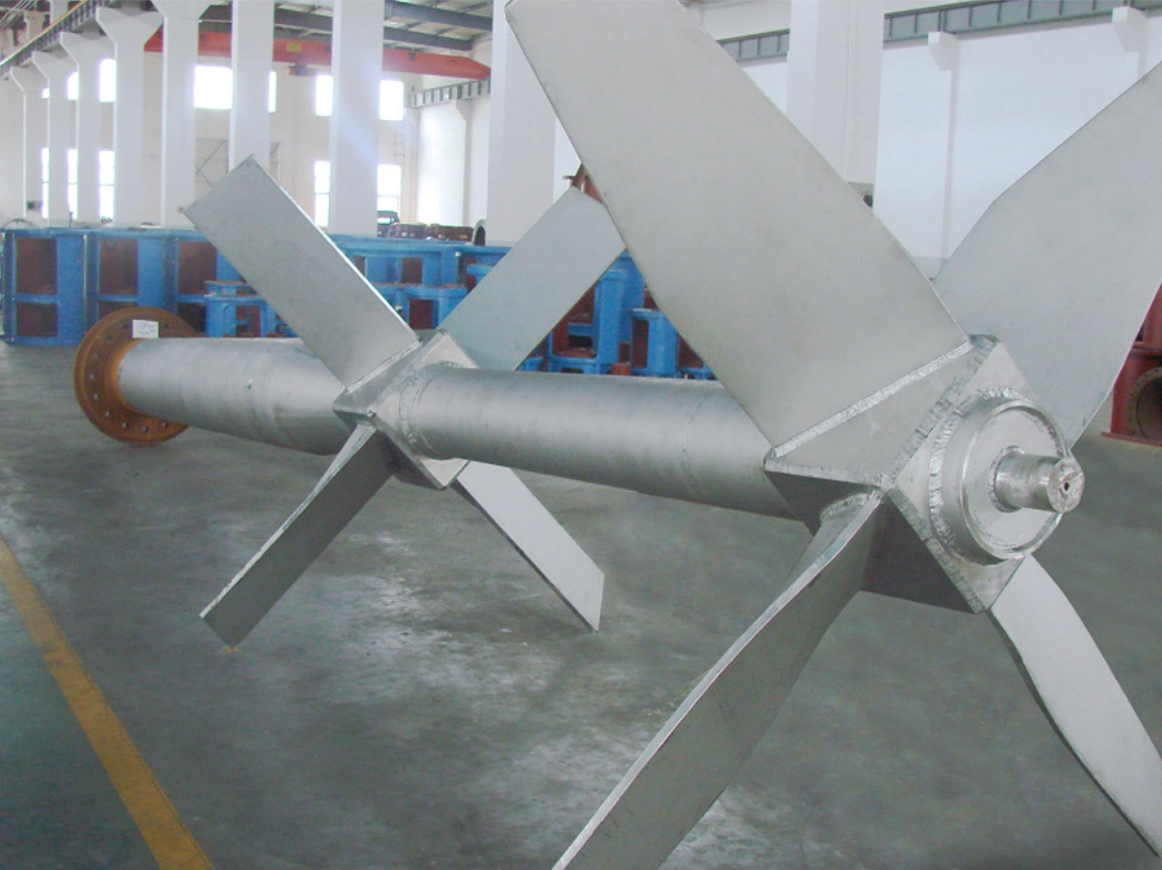 Variable Cross-Section & Obliquity Agitator