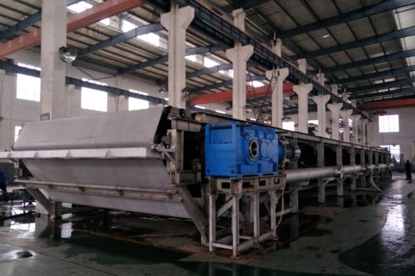 Horizontal Rubber Belt Vacuum Filter