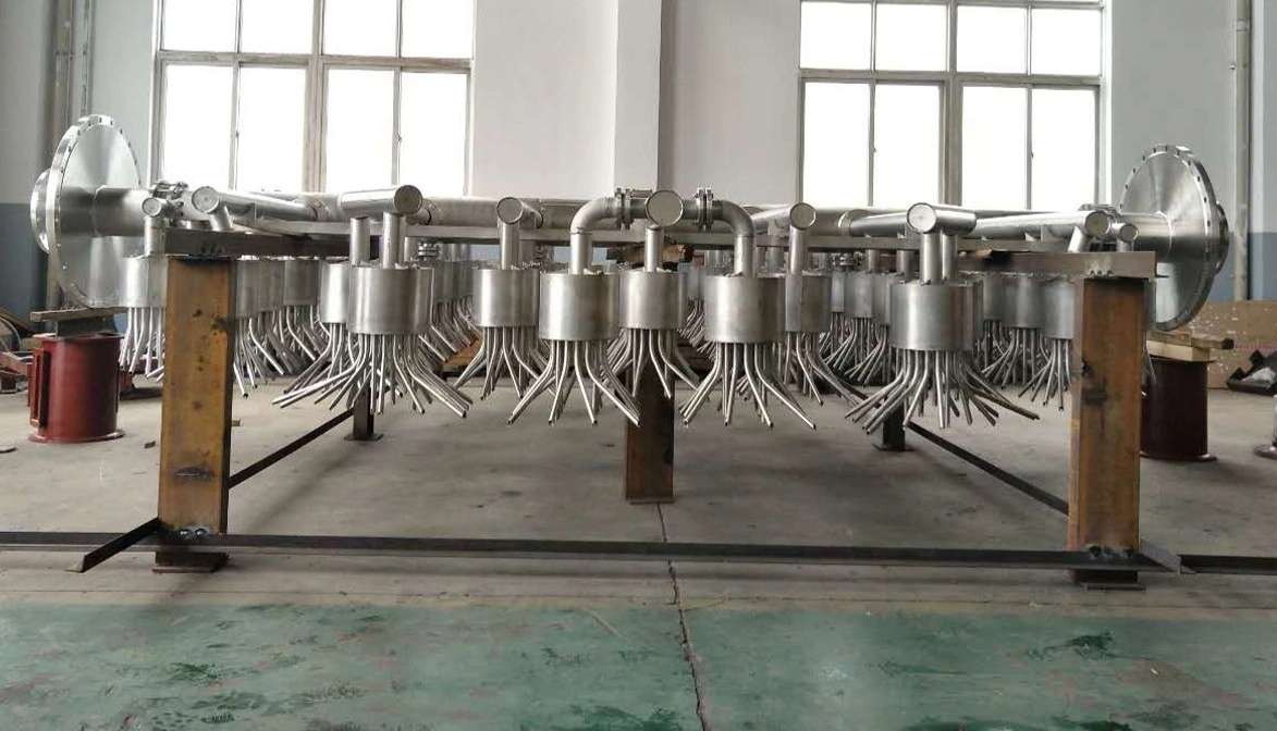 Multi-dish acid distributor