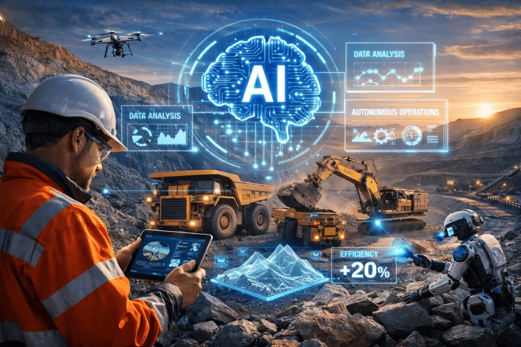 AI in Global Mining Operations From Algorithmic Insight to Process-Level Performance
