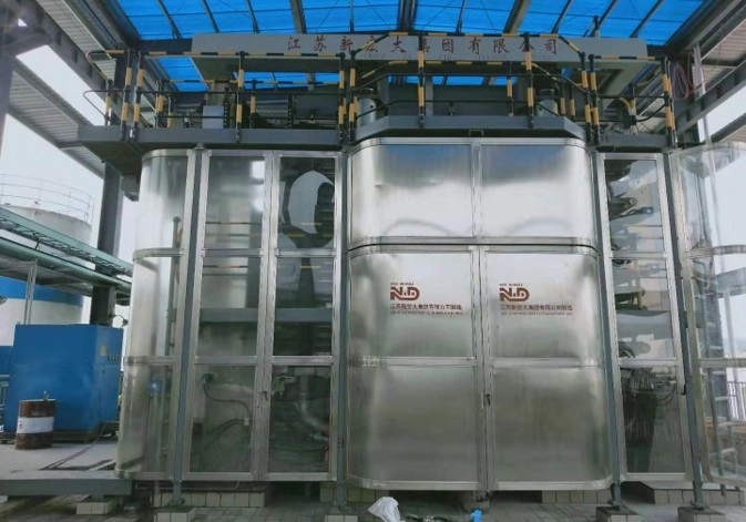 NHD's vertical filter press