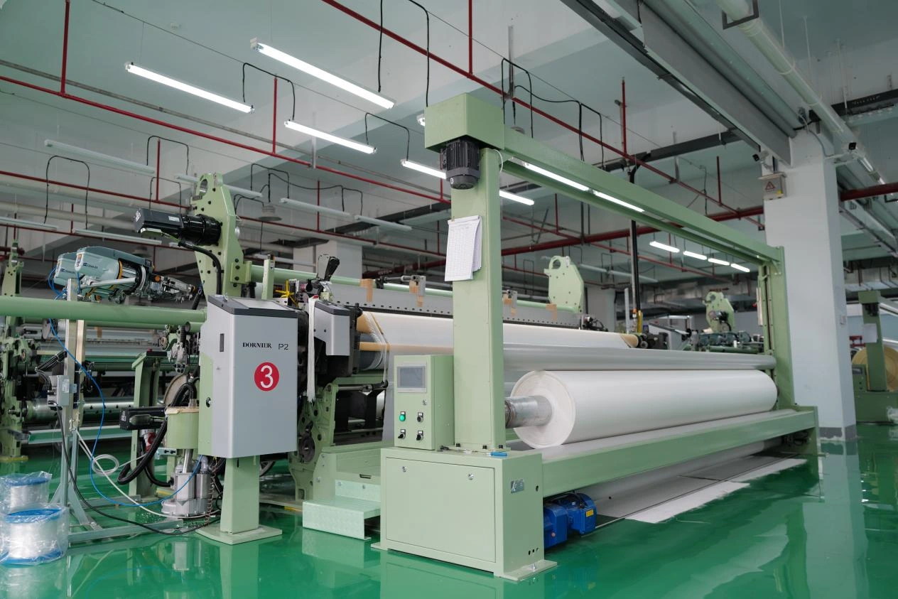 Production of filter cloth