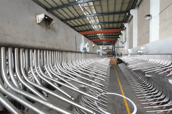 Распределитель кислот для трубчатых лотков