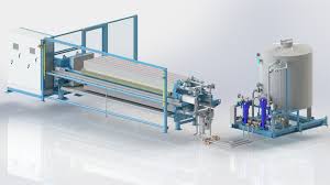 Automatic Membrane Filter Press for Squeeze Filtration
