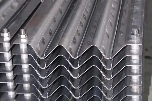 Demister de aletas de Chevron