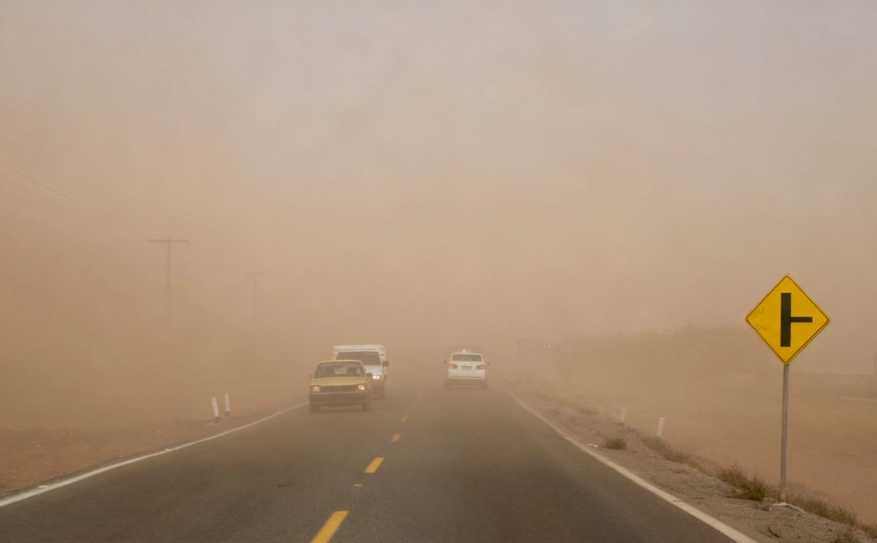 Dusty day
