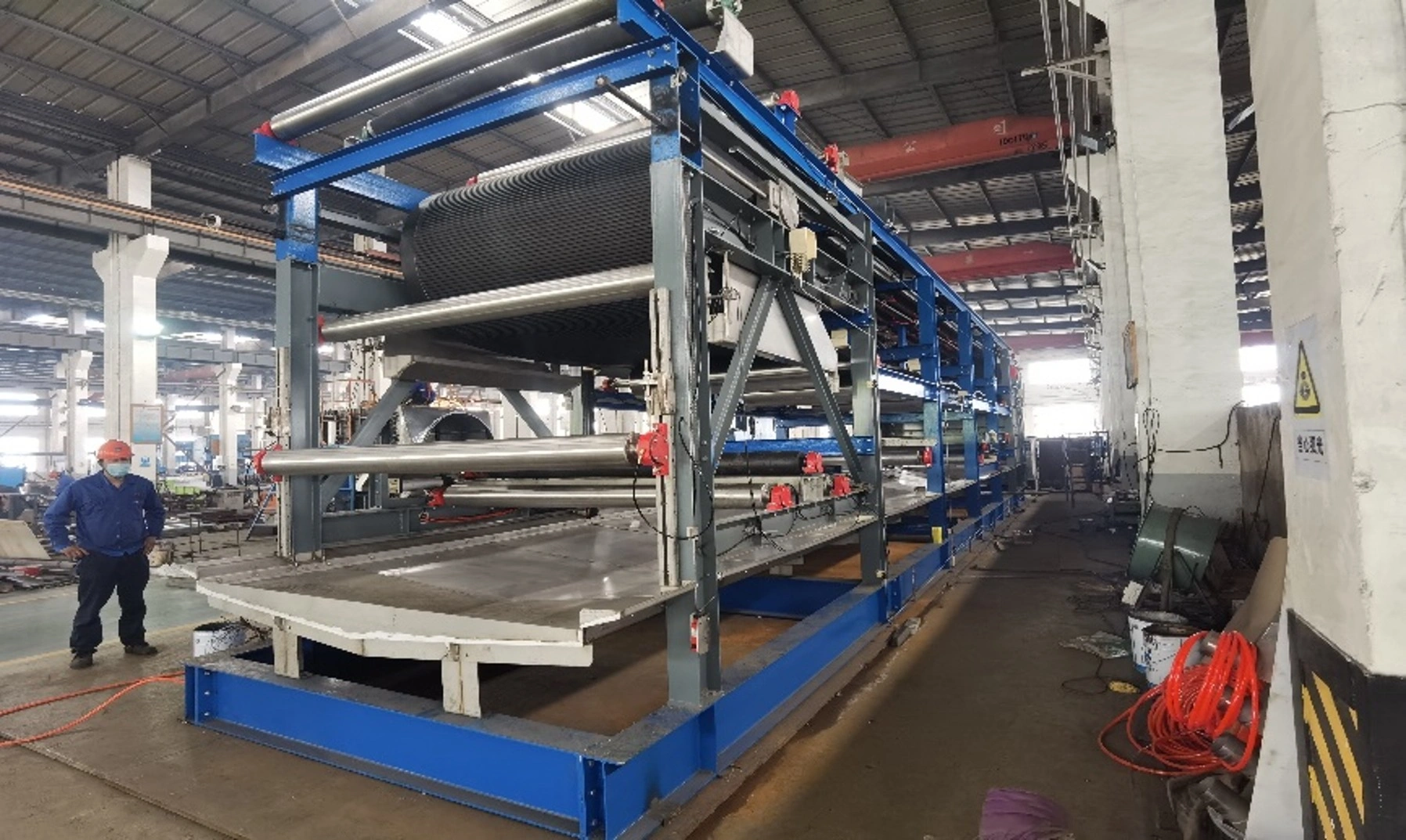 Horizontal Rubber Belt Vacuum Filter