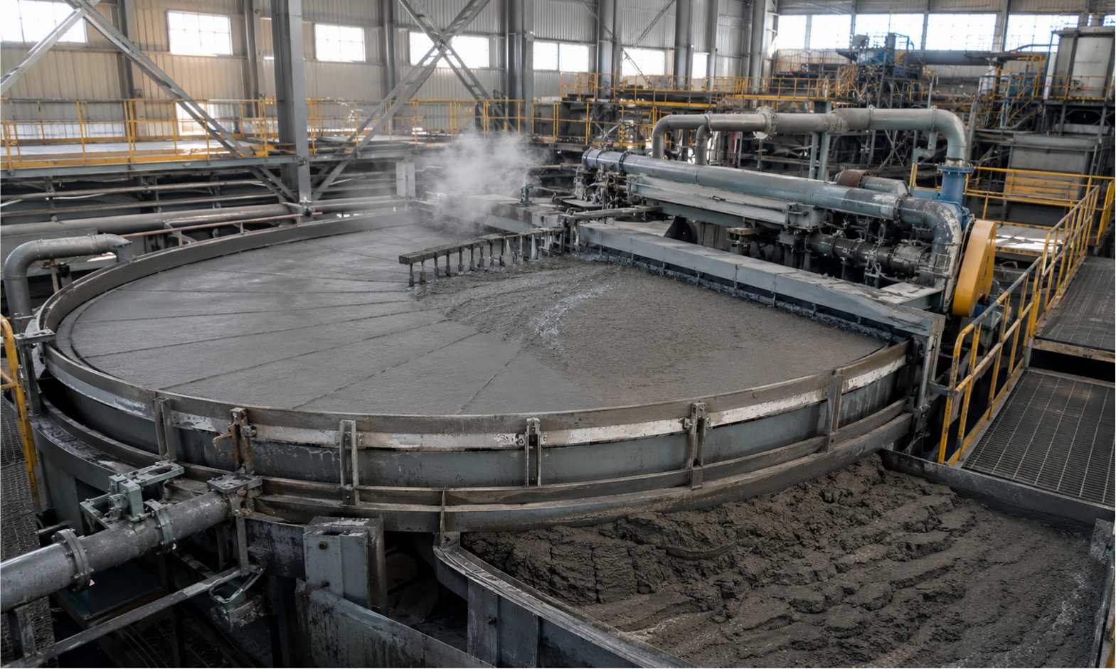 Comment l'équipement de filtration soutient la déshydratation du concentré de plomb-zinc en 2026