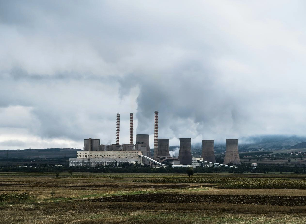 Industrial gas emissions