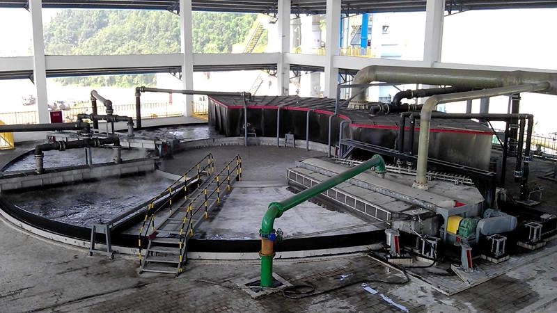 Rotary Table Vacuum Filter Cake Washing
