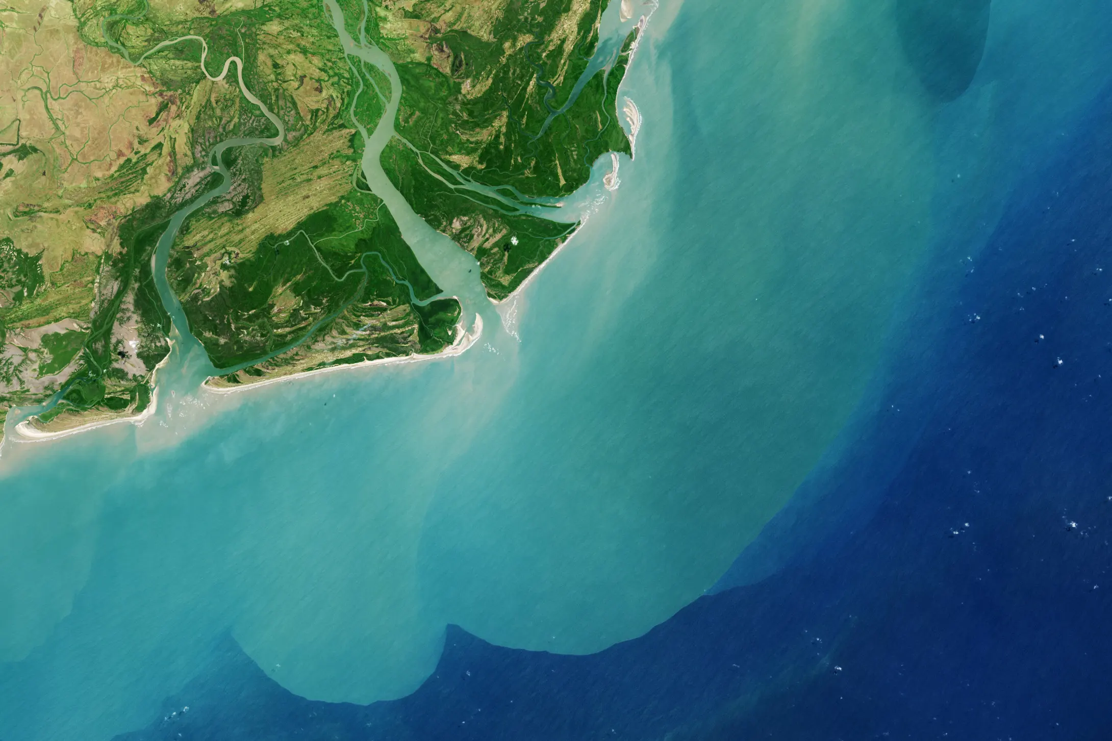 Le phénomène de sédimentation des deltas de fleuve