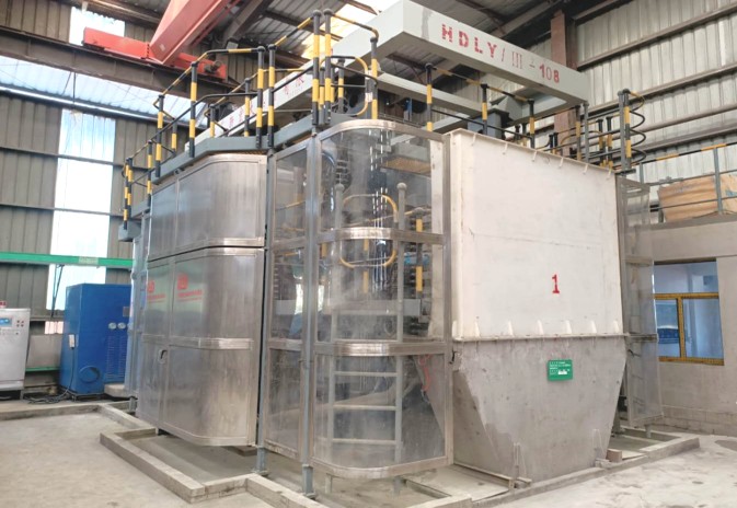 Vertical Automatic Filter Press 108 square meters-Xinlian Environmental Protection Technology
