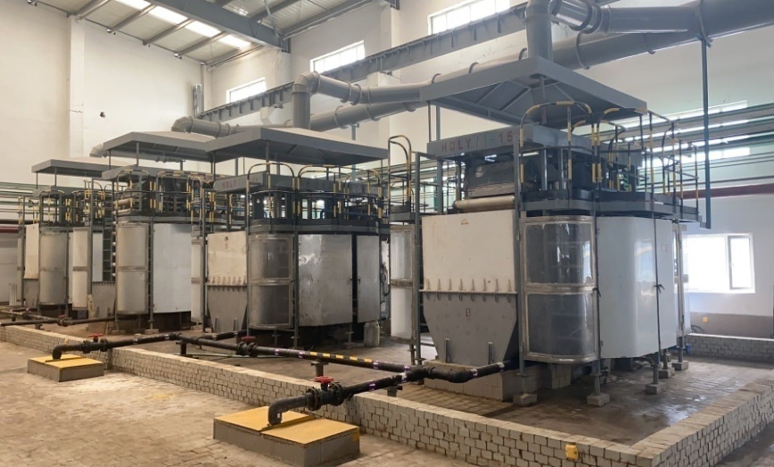 Prensa de filtro vertical automática 24 metros cuadrados, 15 metros cuadrados - Zijin Mining Harbin