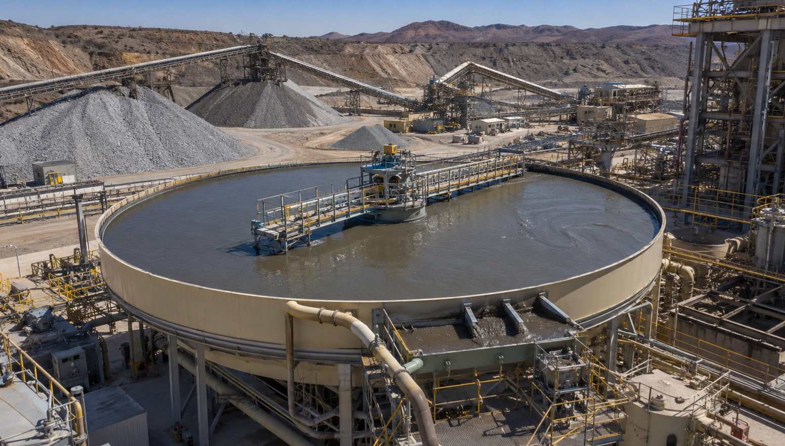 How Deep Cone Thickener Supports Conventional Uranium Ore Processing